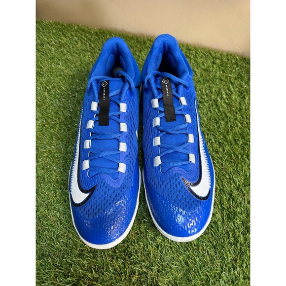 Nike Alpha Huarache Elite 4 Metal Baseball Cleats Blue Mens 12.5 FN7222-400 NEW main image 8